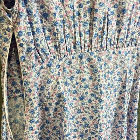 LoveShackFancy Minuet Dress Crushed Blueberries - Picture 4 of 9